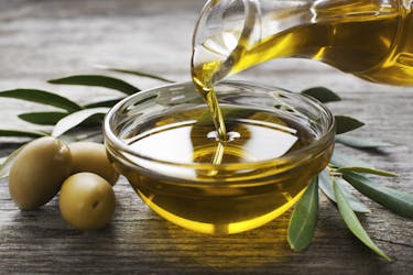 Clase de aceite de oliva virgen extra en Roma